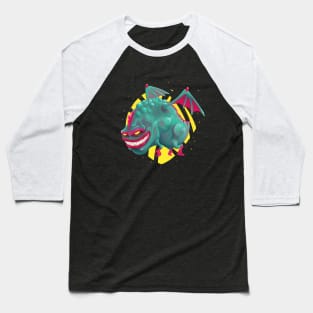 Kandy the Toxic Dragon Baseball T-Shirt